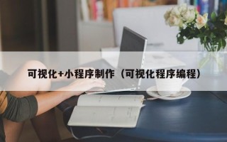 分宜可视化+小程序制作（可视化程序编程）